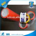 Rolls Flat Pack Adicionar uma etiqueta para Bopp Opp Clear Adhesive Packing Tape